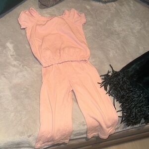 Carter’s Pink Linen-like Set